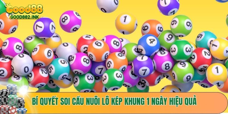 Bí quyết soi cầu nuôi lô kép khung 1 ngày hiệu quả